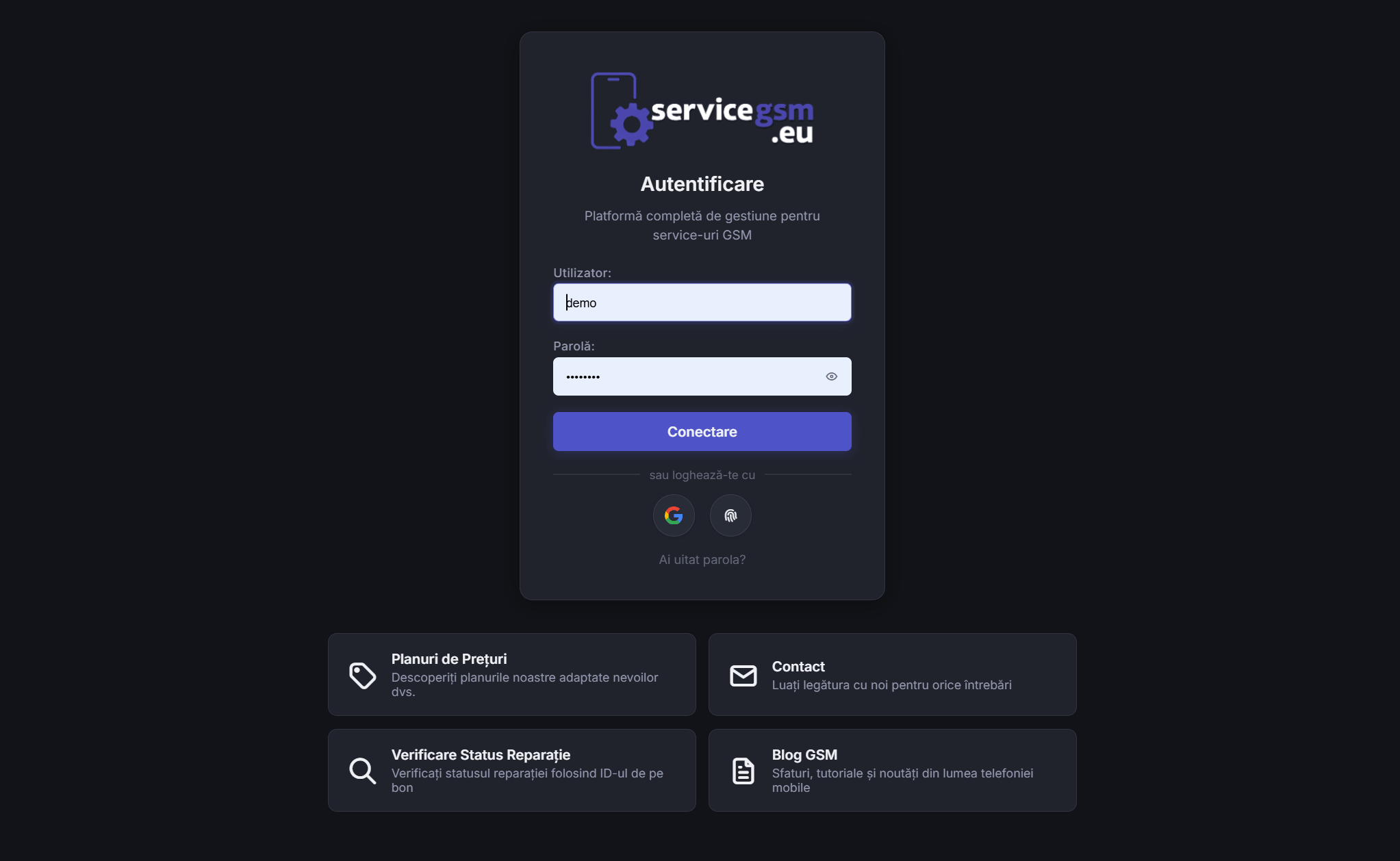 Autentificare fără parolă în ServiceGSM: Cum funcționează Passkeys