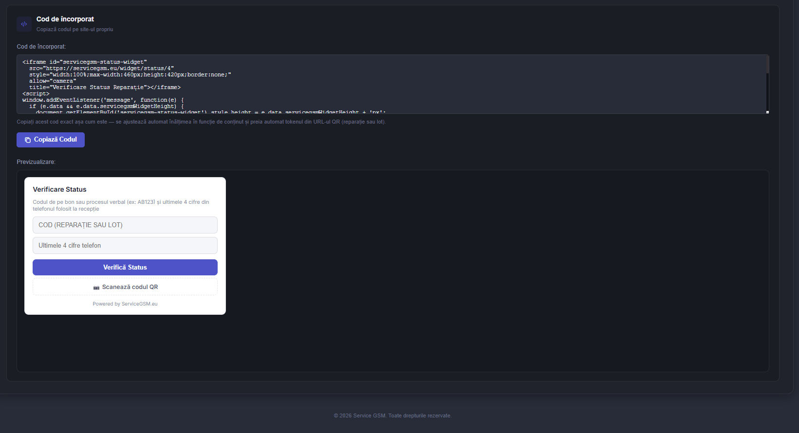 Widget PRO: clientul îți scrie de pe site-ul tău, nu de pe al nostru